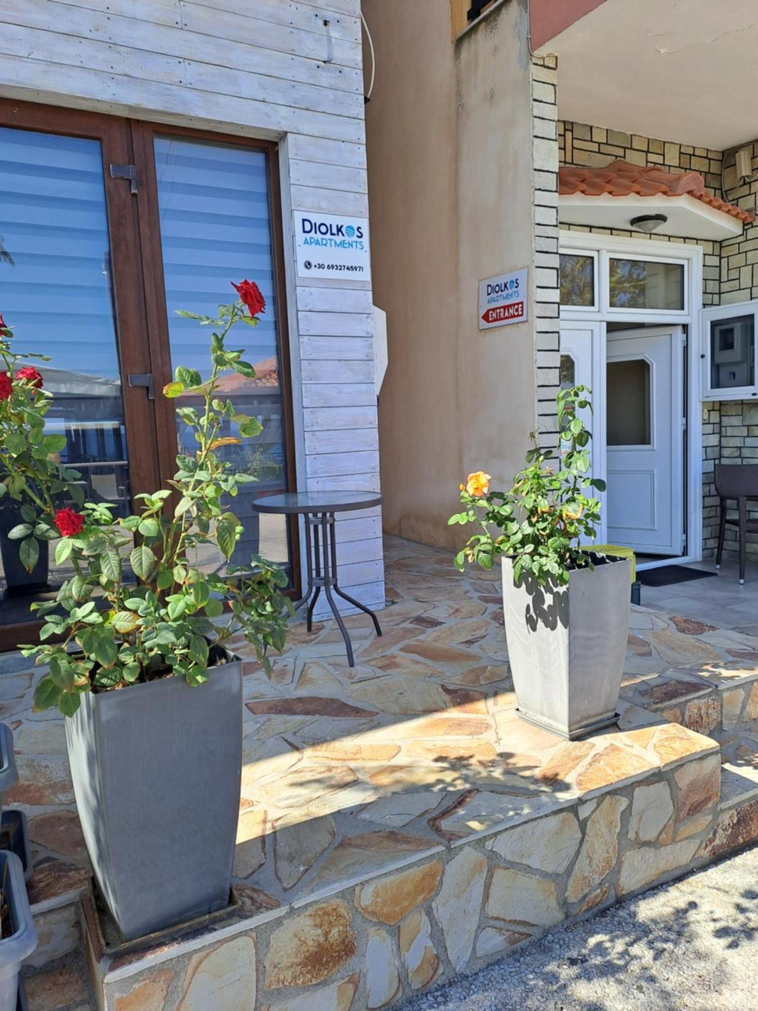 Diolkos Apartement Néa Róda Kültér fotó