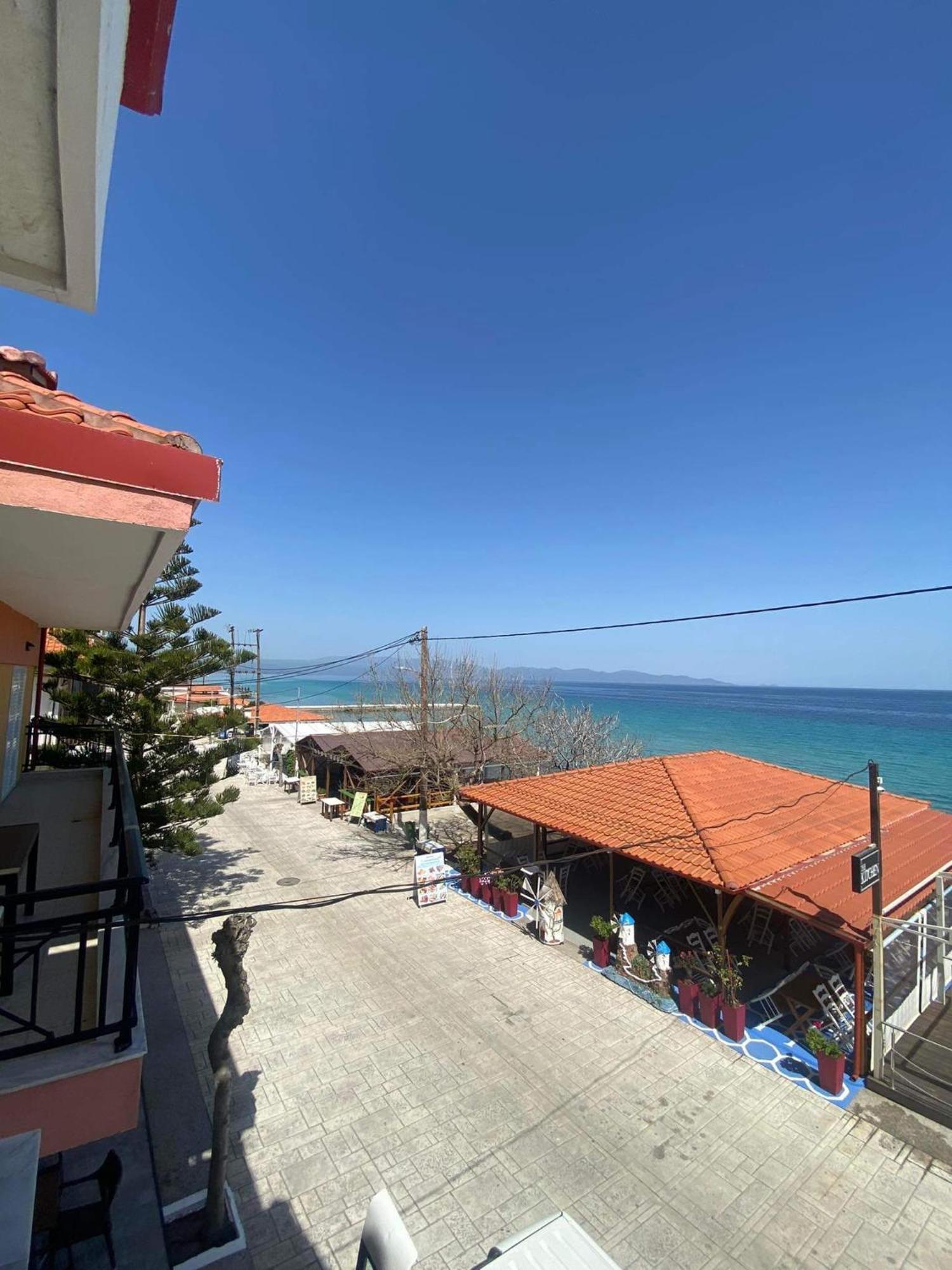 Diolkos Apartement Néa Róda Szoba fotó