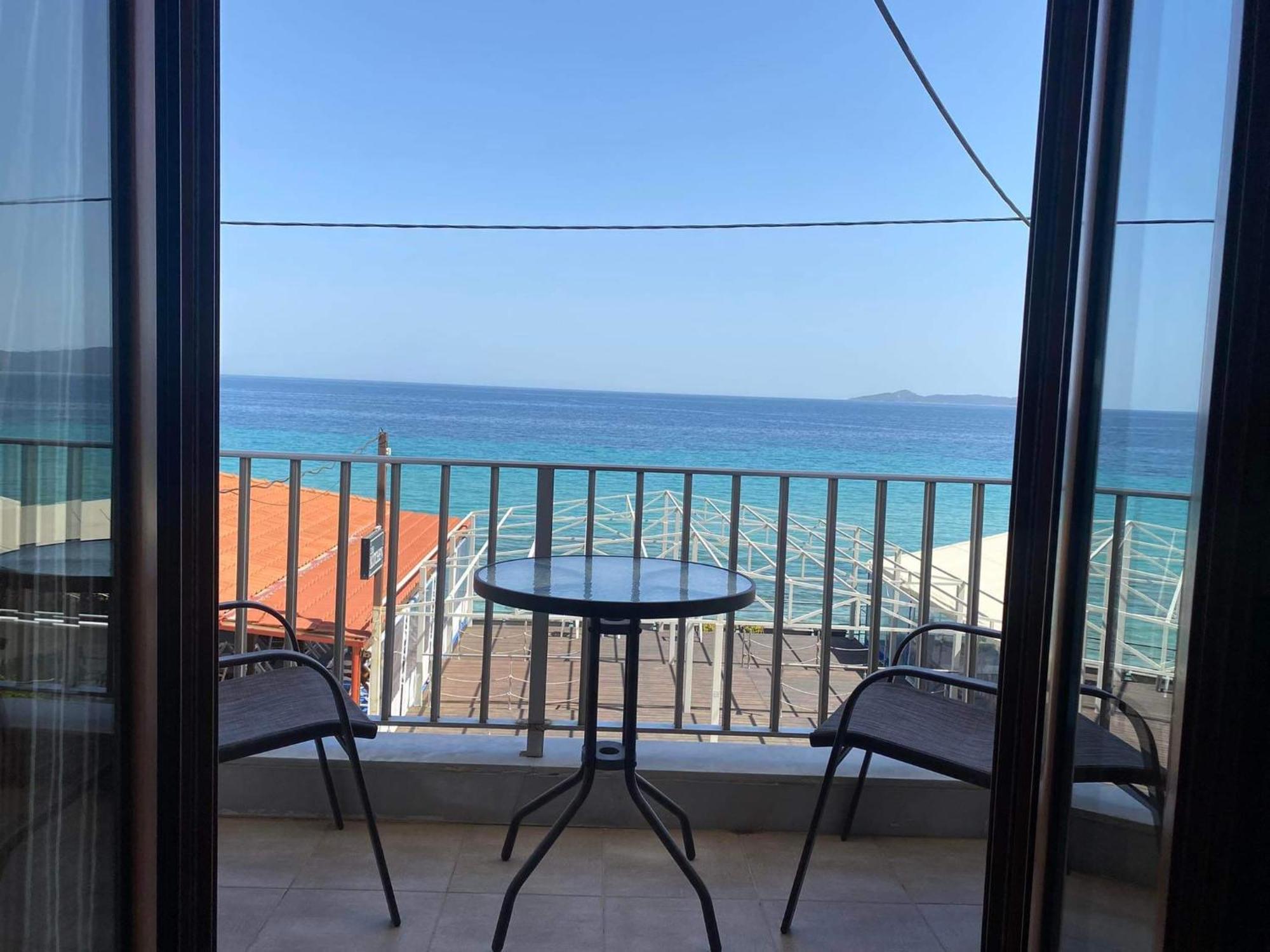 Diolkos Apartement Néa Róda Szoba fotó