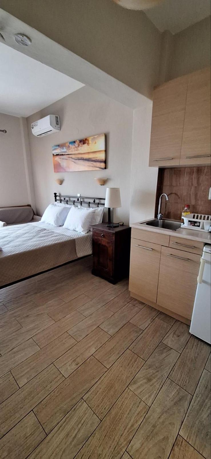 Diolkos Apartement Néa Róda Szoba fotó